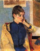 Paul Gauguin Portrait of Madelaine Bernard oil on canvas